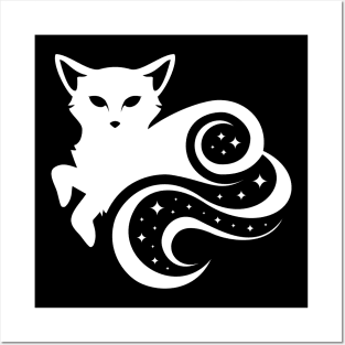 Ethereal Empathy Spirit Fox Posters and Art